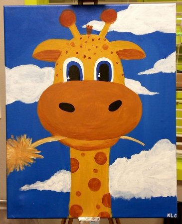 Рисование красками для малышей