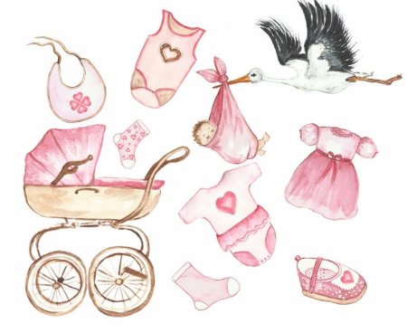 Игрушки рисунок акварель