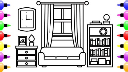 Комната для рисования для детей