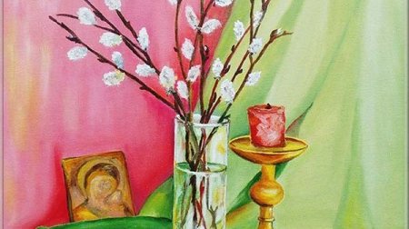 Рисование Вербное воскресенье