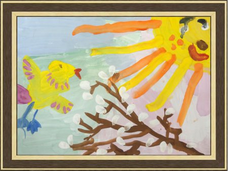 Вербное воскресенье рисунки детей