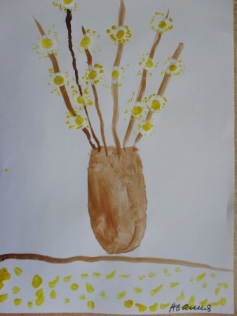 Рисование Вербное воскресенье