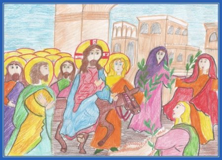 Весенние рисунки