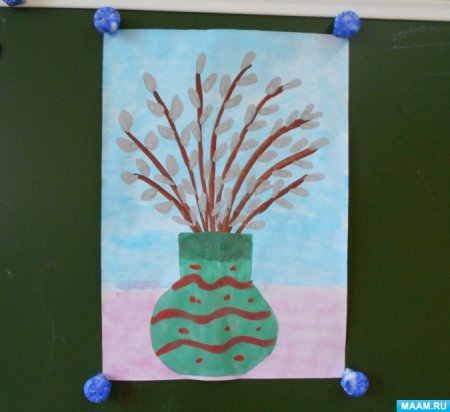 Вербное воскресенье рисунки