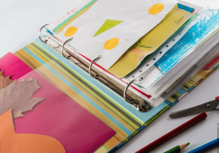 Хранение детских рисунков