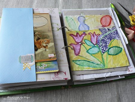 Папка для хранения детских рисунков