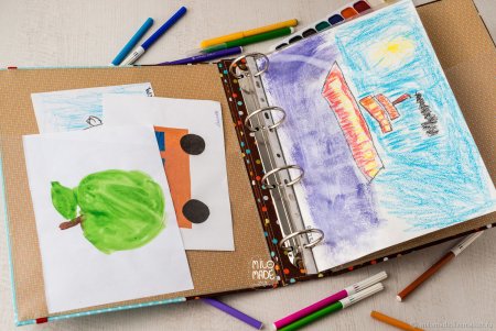 Папка для детских рисунков