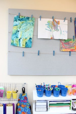 Хранение детских рисунков