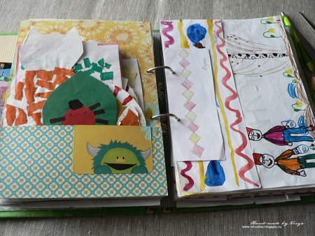 Папка для хранения детских рисунков