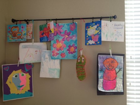 Хранение детских поделок