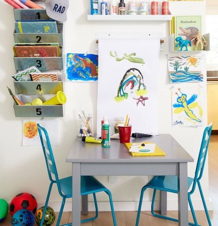 Хранение детских рисунков