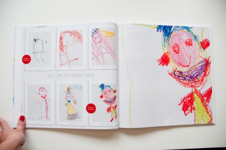 Альбом из рисунков детей