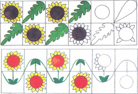Растительный орнамент для детей