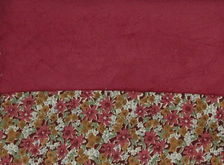 Вельвет с принтом