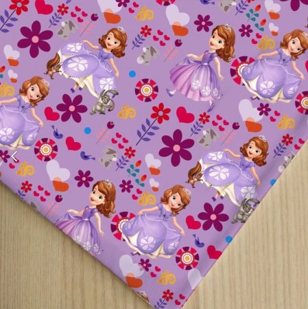 Вельвет с принтом