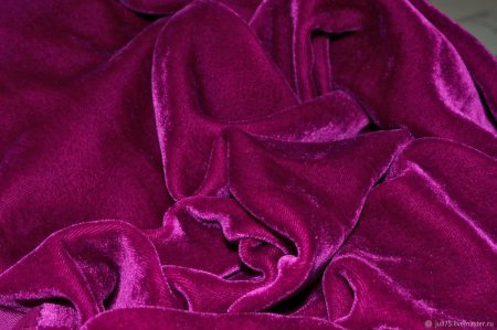 Ткань вельвет велюр