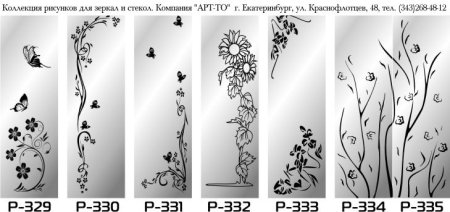 Рисунок на зеркале своими руками