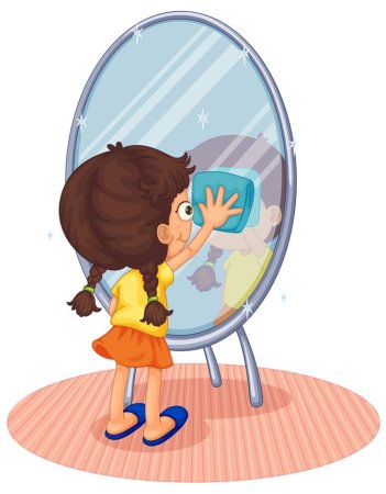 Зеркало мультяшный