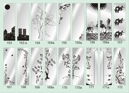 Пескоструйное нанесение рисунка на стекло