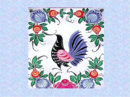 Изобразительное искусство Городецкая роспись