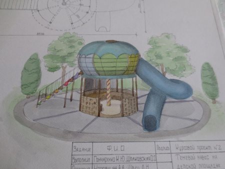 Детская площадка раскраска для детей