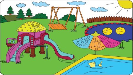 Двор глазами ребенка