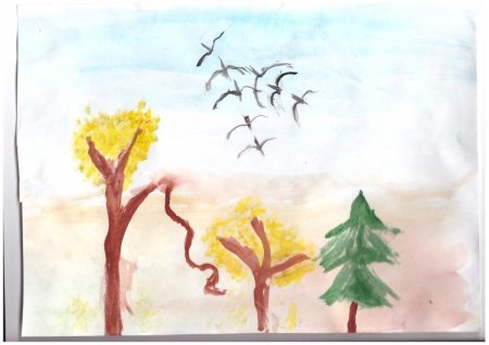 Мажит Гафури птицы улетают