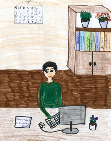 Профессия моей мамы рисунок