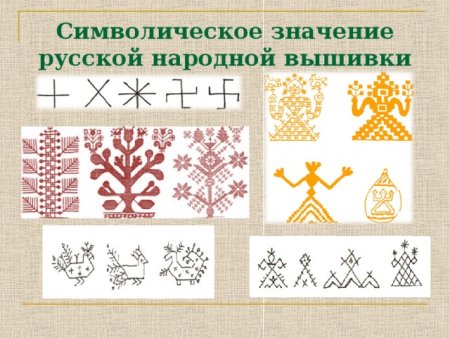 Русская народная вышивка изо