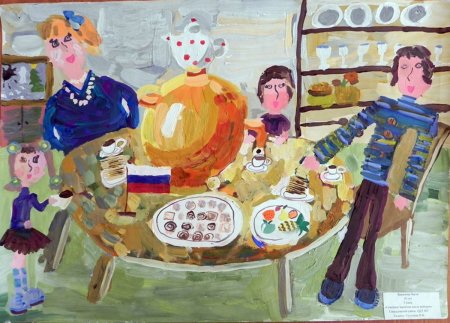 Рисование на тему день рождения