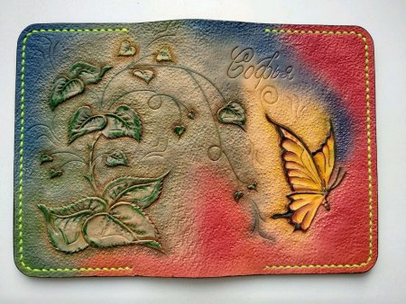 Тиснение по коже