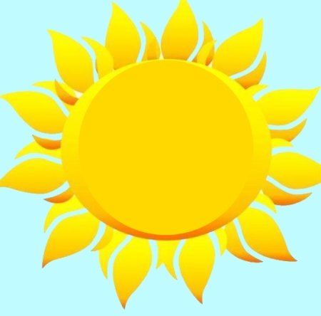 Солнышко без лица