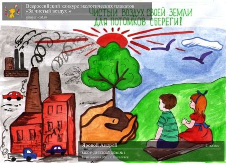 Плакат на тему окружающая среда и здоровье человека