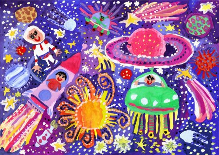 Композиция на тему космос