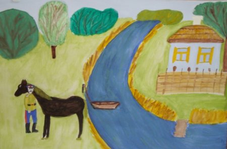 Родной край рисунок