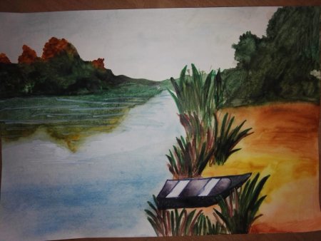 Пейзаж родного города