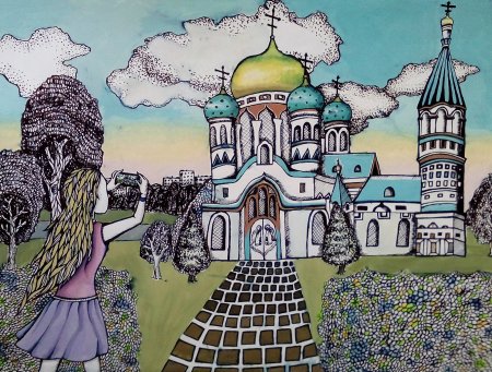 Омск на картинах художников
