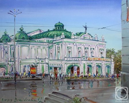 Ротонда Оренбург рисунок