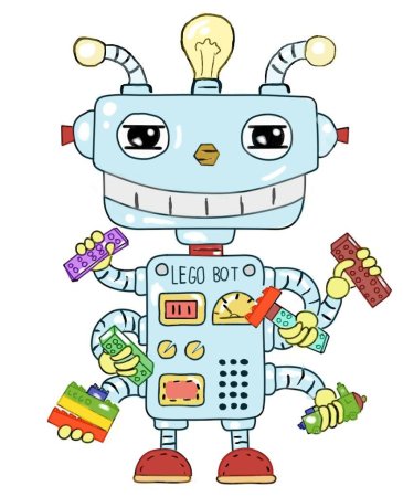 Детские рисунки роботов