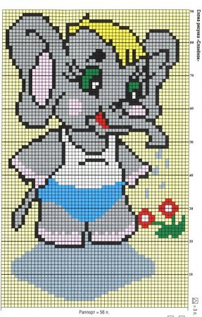 Рисунки для детского вязания