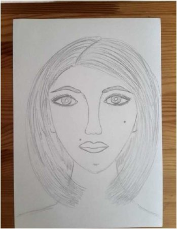 Портрет мамы легкий