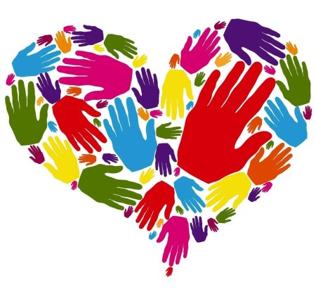 Разноцветные ладошки