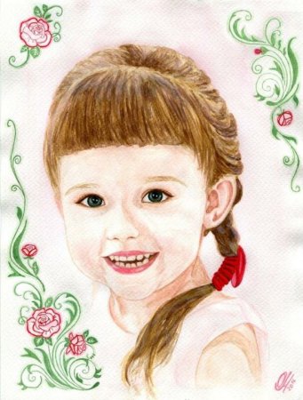 Портрет для детей дошкольного возраста