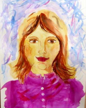 Акварельный портрет