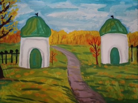 Рисунок Плавск животные или здания