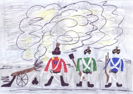 Конкурс рисунков Бородинская битва