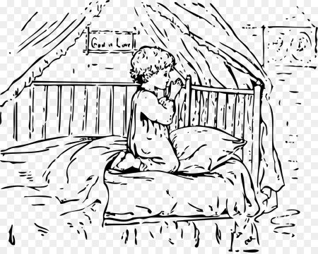 Рисунок Утренняя молитва