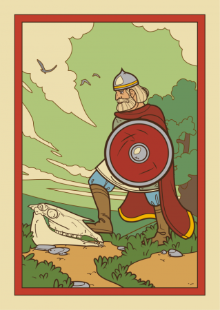 Вещий Олег иллюстрации