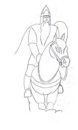 Вещий Олег Пушкин иллюстрации