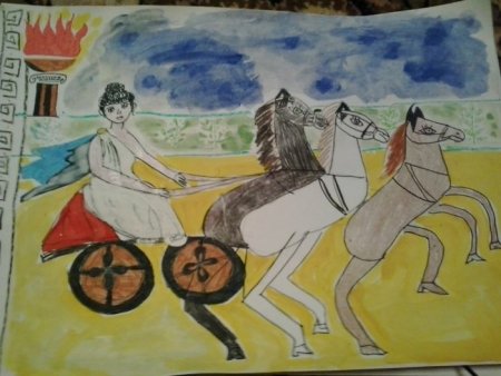 Рисунок на тему древняя Греция